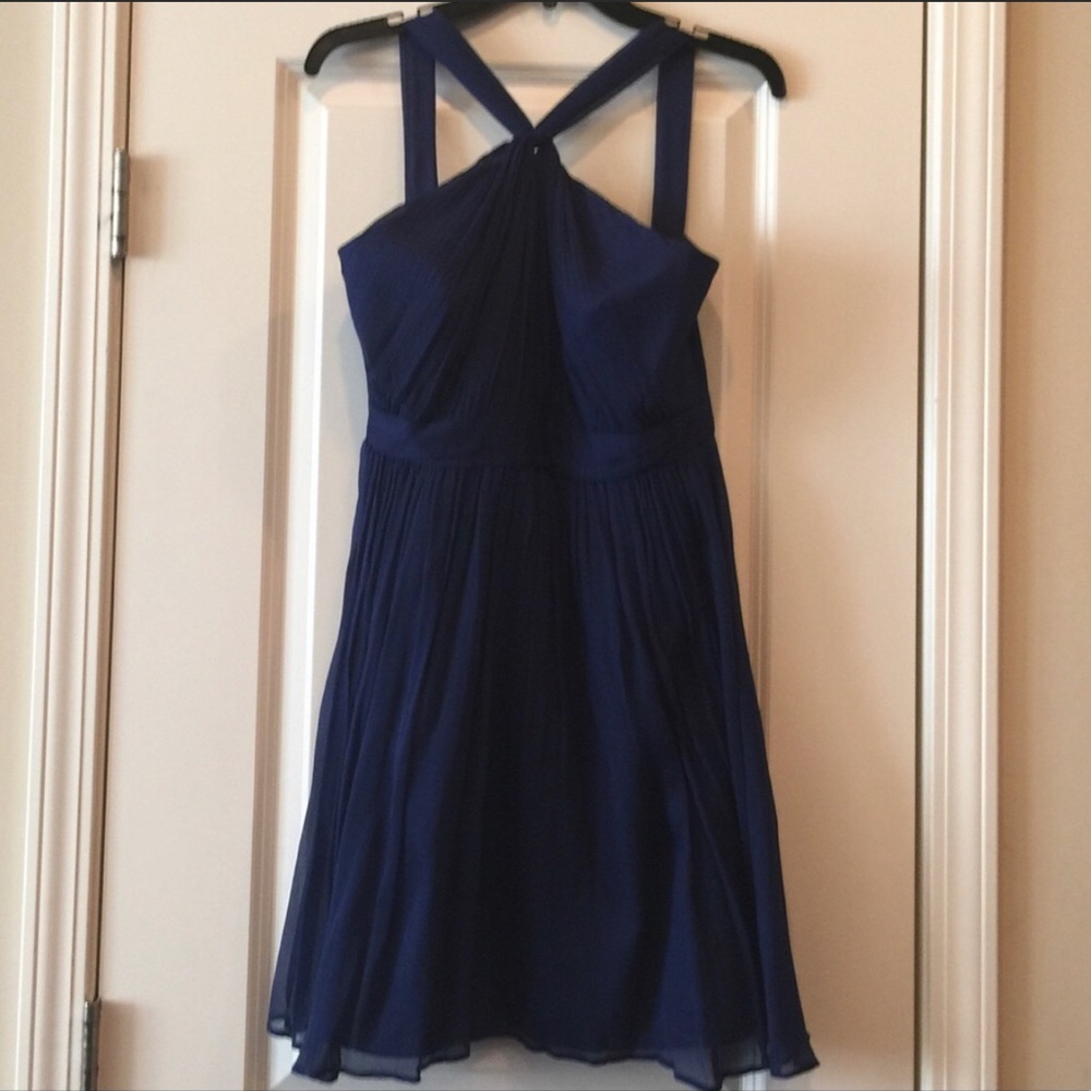 J. Crew silk chiffon dress